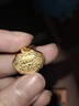 周生生黃金吊墜 足金長(cháng)命鎖寶寶周歲禮物不含項鏈09300P 計價(jià) 3.25克 曬單實(shí)拍圖