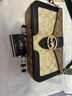 蔻馳（COACH）【官方授權(quán)店】coach女包酒神包腋下手提單肩斜挎包送女友老婆 5509IMRKY卡其色黑色 曬單實(shí)拍圖