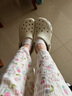 卡駱馳（crocs）經(jīng)典Clog男女洞洞鞋一腳蹬沙灘鞋 CR10001-2Y2  38  曬單實(shí)拍圖