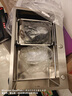 卡莎蒂5.0加厚水槽大單槽廚房SUS304不銹鋼洗菜盆一體盆壓紋集渣盆四孔 5.0加厚304【75*46cm】臺控下水 曬單實拍圖