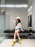 百麗兒童德訓(xùn)鞋2025新商場同款舒適運(yùn)動可愛趣味休閑鞋60720A85預(yù)售 黃色 34 曬單實(shí)拍圖