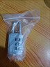 密碼鎖掛鎖小型家用門(mén)鎖學(xué)生宿舍柜子行李箱背包鎖頭盔健身房防盜 迷你掛鎖-銀色-3位密碼-1個(gè)裝 曬單實(shí)拍圖