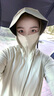 蕉下（beneunder）防曬服長款女冰絲涼感海邊沙灘透氣全身防曬AL90224落梨綠M 曬單實(shí)拍圖