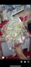 瞳汐TONGXI團扇新娘結婚中式出嫁秀禾diy重工雙面成品手工高級喜扇 雙喜臨門(mén)【成品團扇+扇架+鑲嵌禮盒】送賀卡+紅包 曬單實(shí)拍圖