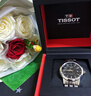天梭（TISSOT）手表 夢圓系列男表 瑞士機(jī)械男士鋼帶腕表七夕禮物送男友 曬單實(shí)拍圖