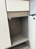 立太（LEADTEK）鞋柜門口入戶收納柜大容量一體靠墻玄關(guān)柜多層家用收納架實(shí)木鞋架 【店長推薦】莫蘭迪100*32*100cm 曬單實(shí)拍圖