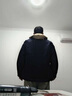 森馬（Semir）森馬棉服男冬季防潑水薄款一衣三穿兩件套oversize 原色牛仔98101 L 曬單實(shí)拍圖