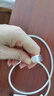 華為原裝5A 6A數(shù)據(jù)線type-c充電器線超級快充66wp70p60p50mate70 60 50 40榮耀pro x6 x5 nova13 12 11 SuperCharge【5A閃充線】白色 華 曬單實拍圖