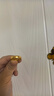中銀億金黃金戒指足金情侶對戒三金求結(jié)婚戒生日七夕情人節(jié)禮物送女友老婆 足金古法素圈女戒【約3.6g】 曬單實拍圖