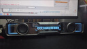 漫步者花再Halo SoundBar桌面音響音箱家用臺式電腦游戲音響長(cháng)條有線(xiàn)音箱藍牙5.4RGB燈效 破曉白 曬單實(shí)拍圖