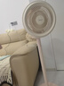 美的（Midea）【清新簡(jiǎn)約】家用定時(shí)空氣循環(huán)扇搖頭立式電風(fēng)扇輕音節(jié)能落地扇宿舍桌面小型風(fēng)扇空調(diào)伴侶FGA24TYR 曬單實(shí)拍圖