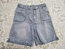 婭麗達鎖色牛仔短褲女萊賽爾涼感褲子2025夏季新款直筒五分褲薄款 懷舊藍（B1） 30 曬單實(shí)拍圖