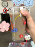 富得萊新款小型豆?jié){杯2-3人用 便攜式迷你破壁機(jī)家用 全自動(dòng)免煮免過濾五谷雜糧 黃色 米糊榨汁料理機(jī) 曬單實(shí)拍圖