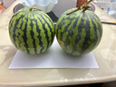 大西北 美都麒麟西瓜  紅沙瓤 嘎嘎甜 麒麟西瓜4斤-5斤 曬單實拍圖