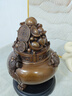 天祥緣紫銅聚寶盆擺件招聚客廳入戶玄關(guān)高檔開(kāi)業(yè)禮品家居飾品存錢(qián)罐大號(hào) 紫銅·26號(hào)四方聚寶盆 曬單實(shí)拍圖