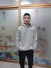 回力（Warrior）美式復古衛(wèi)衣男秋季潮流ins寬松重磅上衣套頭衫男生帥氣連帽外套 【重磅面料】灰#easy 2XL 【不易縮水/不易褪色】 曬單實拍圖