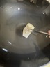 陸鐵陸川鐵鍋生鐵鑄鐵鍋加厚家用炒菜鍋無涂層不粘鍋燃?xì)膺m用大鐵鍋 雙耳圓底 40cm （帶蓋鏟）已開鍋 曬單實(shí)拍圖