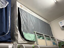 美朵嘉學(xué)生宿舍窗簾全遮光蚊帳寢室床簾上下鋪高低床一體式防潮四季通用 墨綠【單獨蚊帳】防潮遮光面料+升級物理覆膜 【寬90*長(cháng)190*高110】上鋪·升級加粗支架 曬單實(shí)拍圖