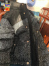 太平鳥(niǎo)男裝羽絨服冬季拼色保暖寬松面包服羽絨外套 B1ACD4384 黑色1(闊) XL 曬單實(shí)拍圖