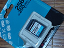 金士頓（Kingston）256GB SD存儲卡 U3 V30 相機內存卡 高速sd卡大卡 4K超高清拍攝 讀速200MB/s 寫(xiě)速160MB/s 曬單實(shí)拍圖