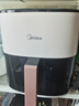 美的（Midea）家用空氣炸鍋免翻面 新款AI智能烹飪 全自動(dòng)電子觸控 可視大視窗 大容量5.3L金屬內腔 MF-KZC5388 曬單實(shí)拍圖