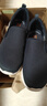 斯凱奇（Skechers）夏季男鞋一腳蹬健步鞋休閑運(yùn)動鞋舒適緩震懶人鞋軟底耐磨爸爸鞋 海軍藍(lán)色/NVY 42.5 曬單實(shí)拍圖