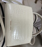 CHARLES&KEITH鱷魚紋凱莉包手提斜挎婚包包女包生日禮物七夕禮物CK2-50270880-1 Light Pink淺粉色（新色） S 曬單實(shí)拍圖