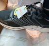 斯凱奇（Skechers）暮光鞋丨2025新品運(yùn)動(dòng)跑鞋男款高回彈輕質(zhì)吸震綁帶休閑鞋跑步鞋 男款-黑色/灰色/BKGY 42.5 曬單實(shí)拍圖