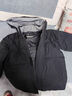 NOSSKISS男裝品牌羽絨服男冬季新款休閑連帽短款加厚純色保暖外套 紅色 XL 180(適合135-150斤) 曬單實(shí)拍圖