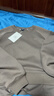 KOLON SPORT/可隆戶(hù)外休閑衣 女士防靜電梭織拼接圓領(lǐng)衛衣 LKMT5WT636-TA 灰褐 M 165/88A 曬單實(shí)拍圖