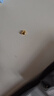 菜百首飾黃金金種子 足金Au999.9小愛心 單顆 小愛心1克 曬單實(shí)拍圖