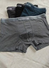 貓人【精梳棉-安心品質(zhì)】男士內(nèi)褲男純棉10A抗菌蠶絲襠防螨短褲4條 曬單實拍圖