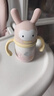 babycare兒童保溫杯嬰幼兒學(xué)飲寶寶吸管杯316L不銹鋼保溫杯幼兒園保溫水壺 贈直通吸嘴-把手款 歐珀粉 300ml 曬單實(shí)拍圖