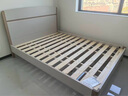 林氏家居臥室床1.5米x2米高箱1.8米雙人床排骨架單人現代簡(jiǎn)約方滿(mǎn)系列RG2A 【常規款|排骨架】普通床 1.5×2米 曬單實(shí)拍圖
