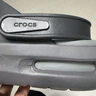 CROCS卡駱馳舒樂(lè )洞洞鞋沙灘鞋男鞋包頭女鞋拖鞋|209964 黑色-001 43 (270mm) 曬單實(shí)拍圖