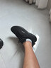 鴻星爾克（ERKE）【官方奧萊】男鞋運動(dòng)鞋男減震耐磨跑步鞋輕便情侶旅游休閑鞋子男 正黑/深冷灰-2113 40 曬單實(shí)拍圖
