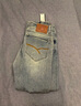 ABLE JEANS【大V褲】男士舒適休閑水洗直筒牛仔褲男 秋香藍(lán) 30 /32 曬單實(shí)拍圖
