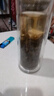 【?京東物流配送】高硼硅雙層玻璃杯大容量泡茶杯水杯子茶水分離 【雙層加厚】茶杯 350ml 1只 曬單實(shí)拍圖
