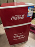 可口可樂(lè )（Coca-Cola）78升冰箱小冰箱一級能效雙開(kāi)門(mén)電冰箱租房家用客廳宿舍小型冰箱節能省電低噪運行 38L可樂(lè )紅【3天約1度電】一級能效 曬單實(shí)拍圖