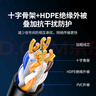 綠聯(lián)超六類網(wǎng)線 CAT6A類萬兆成品網(wǎng)線 家用電腦網(wǎng)絡寬帶工程跳線8芯雙絞線兼容千兆2.5g 黑色15米55163 曬單實拍圖