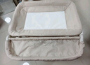 優(yōu)樂博（ULOP）星夢折疊嬰兒床多功能床可移動拼接寶寶床新生兒哄睡神器搖搖床 豪華頂配 一鍵折疊嬰兒床-星河金 搖籃嬰兒床帶蚊帳尿布臺-送棕墊 曬單實拍圖