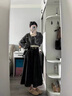 宏資琦連衣裙女裝穿搭一整套2025秋季新款小個子高級感衣服搭配套裝裙子 灰色上衣兩件套+半身裙 M 曬單實拍圖