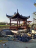 戶(hù)外仿古長(cháng)廊涼亭防腐木古建涼亭實(shí)木景觀(guān)文化連廊公園庭院休閑亭 褐色 小青瓦長(cháng)廊/每平方 曬單實(shí)拍圖