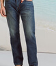Levi's李維斯25年春夏新款男士經(jīng)典復古休閑502標準錐型牛仔褲情侶衣櫥 藍色 34 (32) 曬單實(shí)拍圖