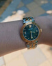 范思哲（VERSACE）瑞士手表女士小綠表石英表生日禮物送女友VEOCA0424-32MM 曬單實拍圖