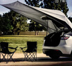特斯拉（Tesla）官方 2020-2024 Model Y車尾天幕自駕裝備戶外車尾延伸露營 曬單實拍圖