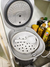 美的（Midea）電飯煲0涂層電飯鍋5L大容量316L不銹鋼內(nèi)膽4-5人無涂層家用多功能微壓電飯煲MB-RE576S 曬單實拍圖