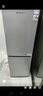 上菱183升雙開(kāi)門(mén)冰箱小型出租房2-3人用 出租屋家用兩門(mén)二門(mén)小戶(hù)型雙門(mén)電冰箱以舊換新BCD-183D 曬單實(shí)拍圖