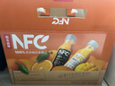 農(nóng)夫山泉 100%純果汁NFC果汁300ml*12瓶繽紛禮盒裝(6瓶橙汁+6瓶芒果汁) 曬單實拍圖