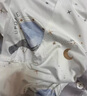 JOYNCLEON【清倉】春夏云慕絲月子服產(chǎn)后喂奶孕婦睡衣女哺乳家居服長袖套裝 【星辰大海-小翻領(lǐng)】 M碼（適合90-120斤） 曬單實(shí)拍圖